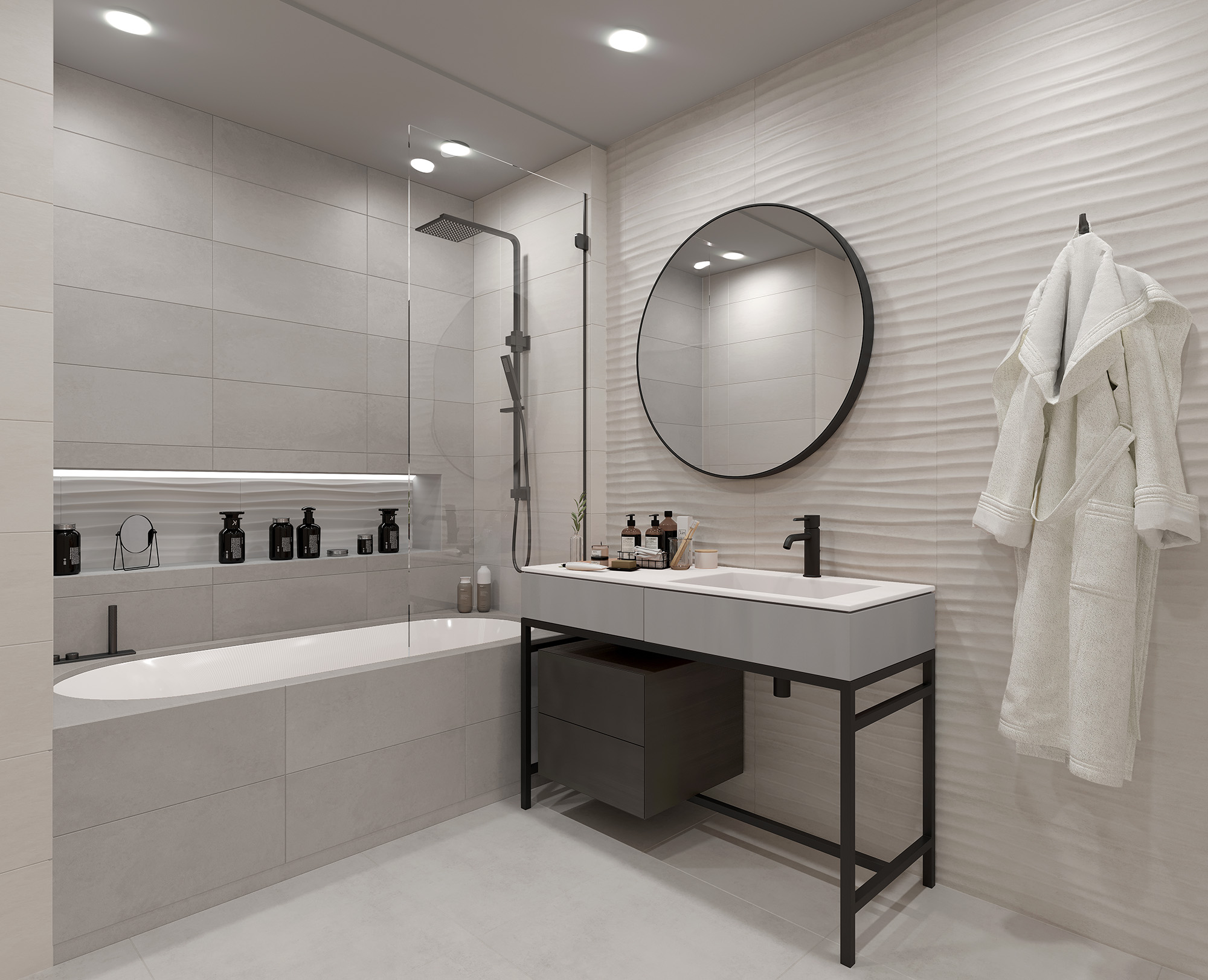 10100001347 Плитка облиц. Eco Loft GT Светло-сер. 60*25 01_ 1 \57,6